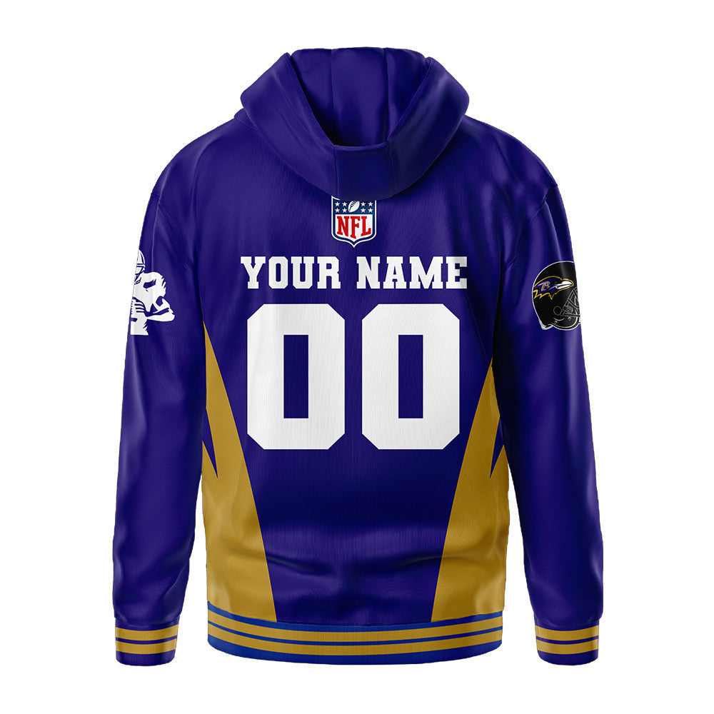 B.ravens | Premium  Personalized Fan Hoodie Nf1