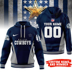 D.cowboys | Premium  Personalized Fan Hoodie Nf1