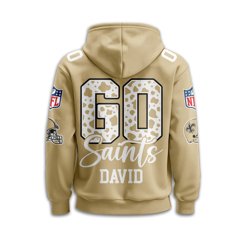 No.saints | Premium  Custom Game Day Hoodie Nf1