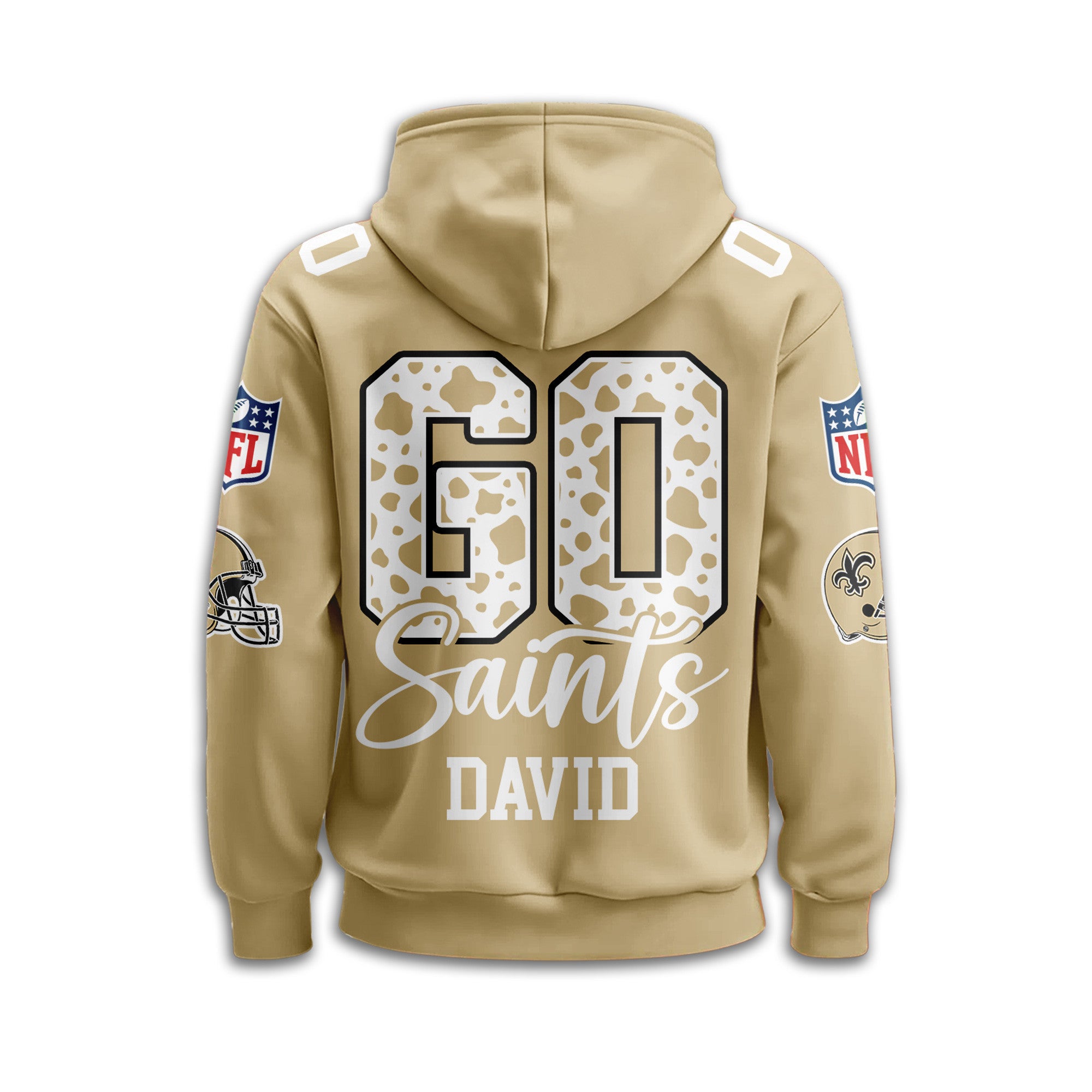 No.saints | Premium  Custom Game Day Hoodie Nf1