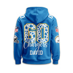 La.chargers | Premium  Custom Game Day Hoodie Nf1