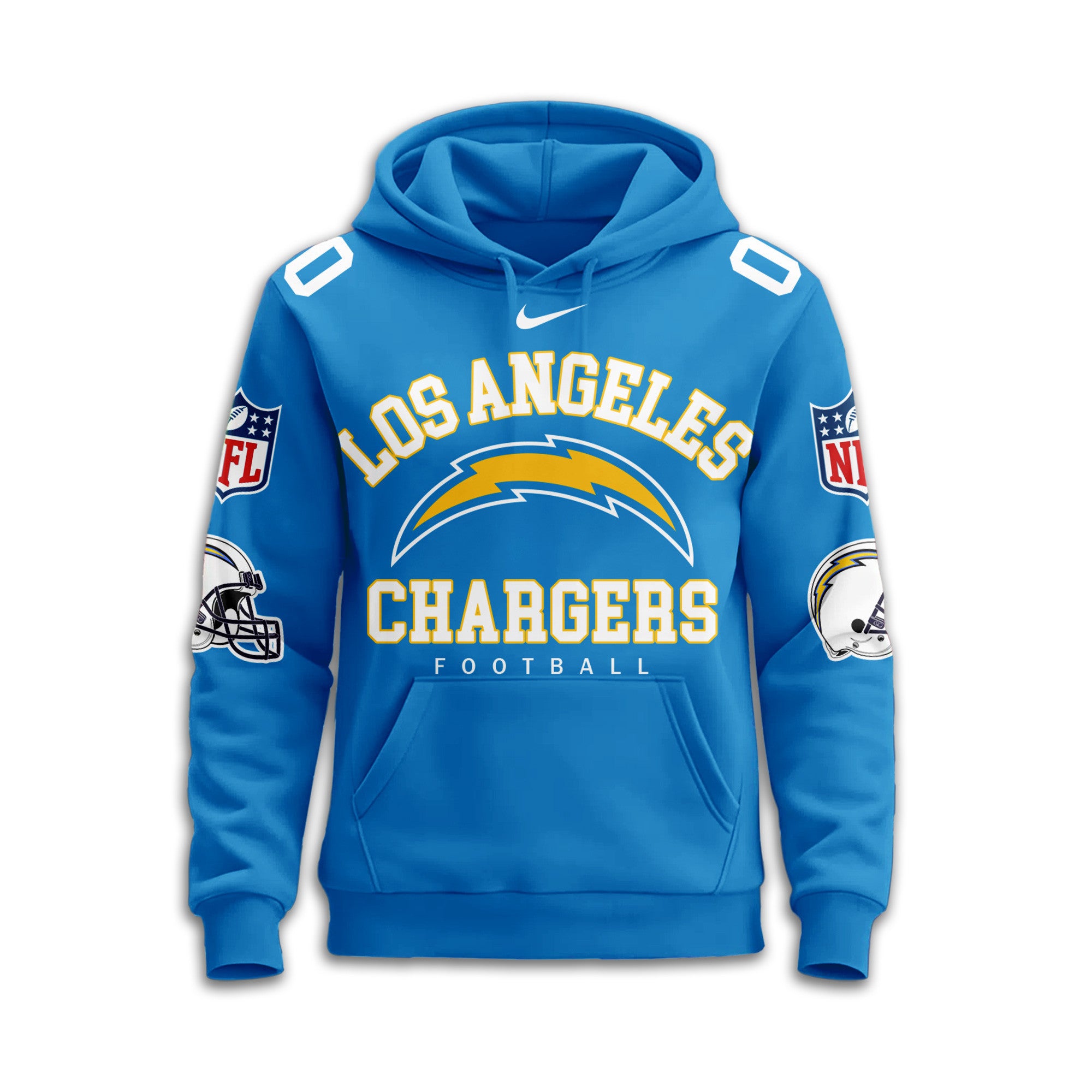 La.chargers | Premium  Custom Game Day Hoodie Nf1
