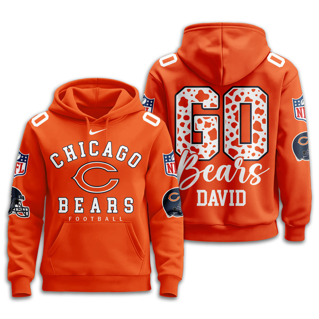 C.bears | Premium  Custom Game Day Hoodie Nf1