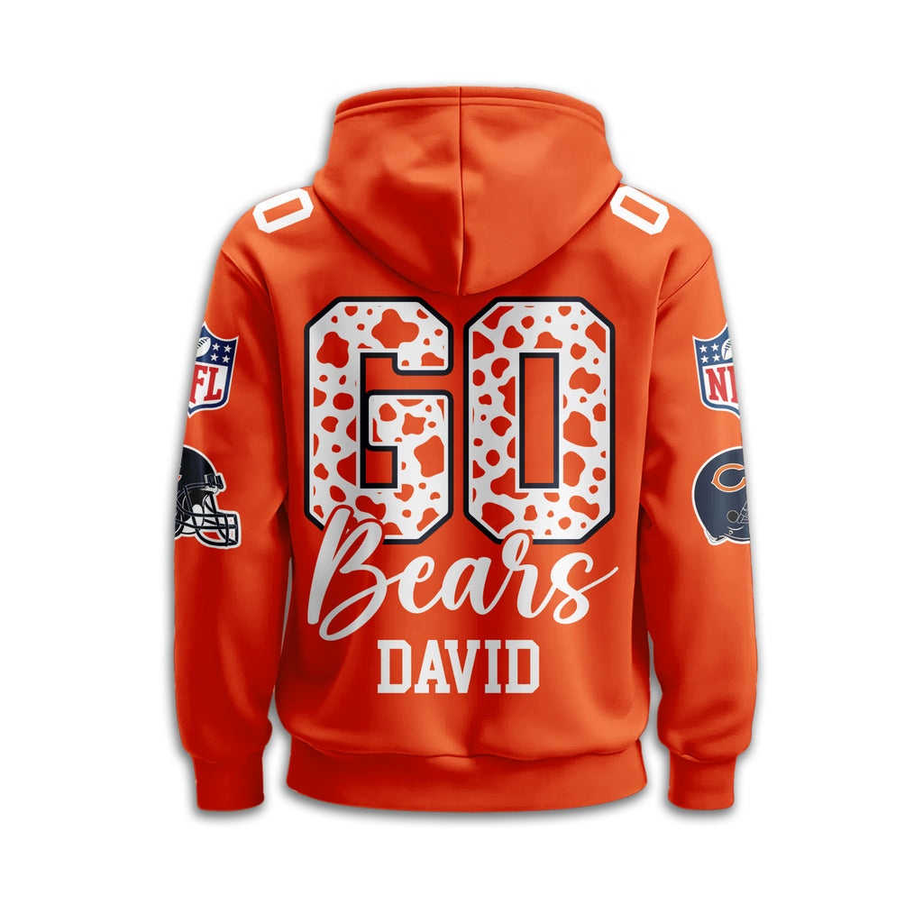 C.bears | Premium  Custom Game Day Hoodie Nf1