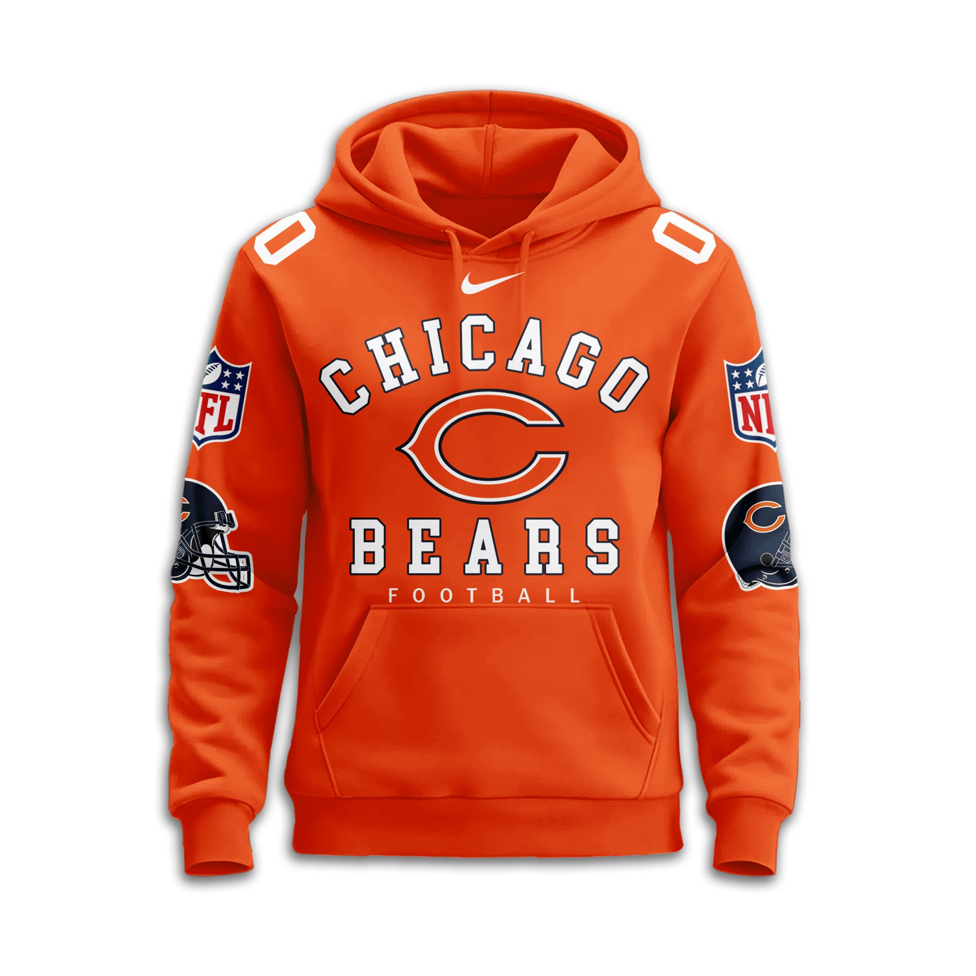 C.bears | Premium  Custom Game Day Hoodie Nf1