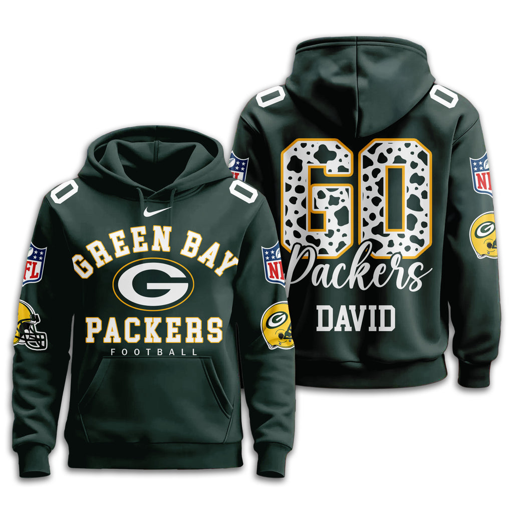 Gb.packers | Premium  Custom Game Day Hoodie Nf1