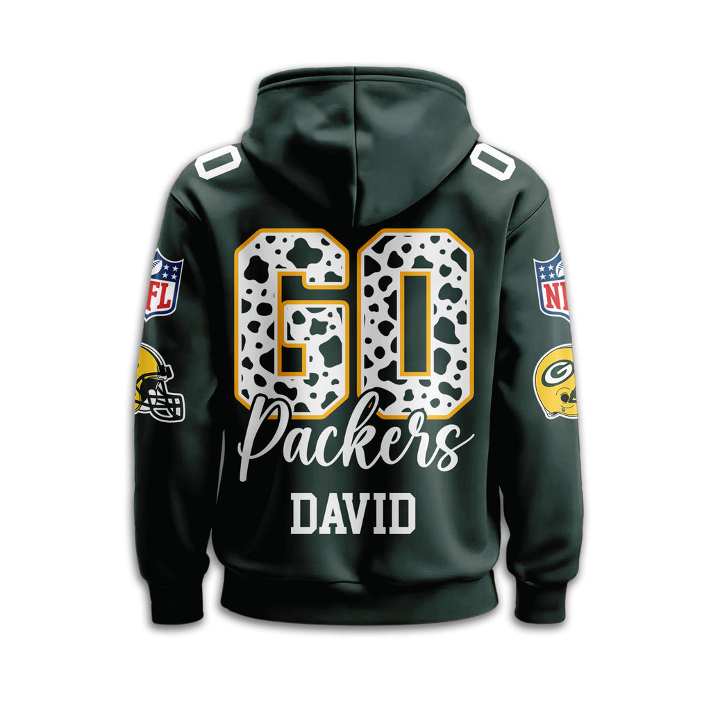 Gb.packers | Premium  Custom Game Day Hoodie Nf1