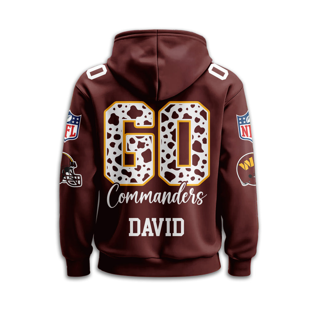 W.commanders | Premium  Custom Game Day Hoodie Nf1