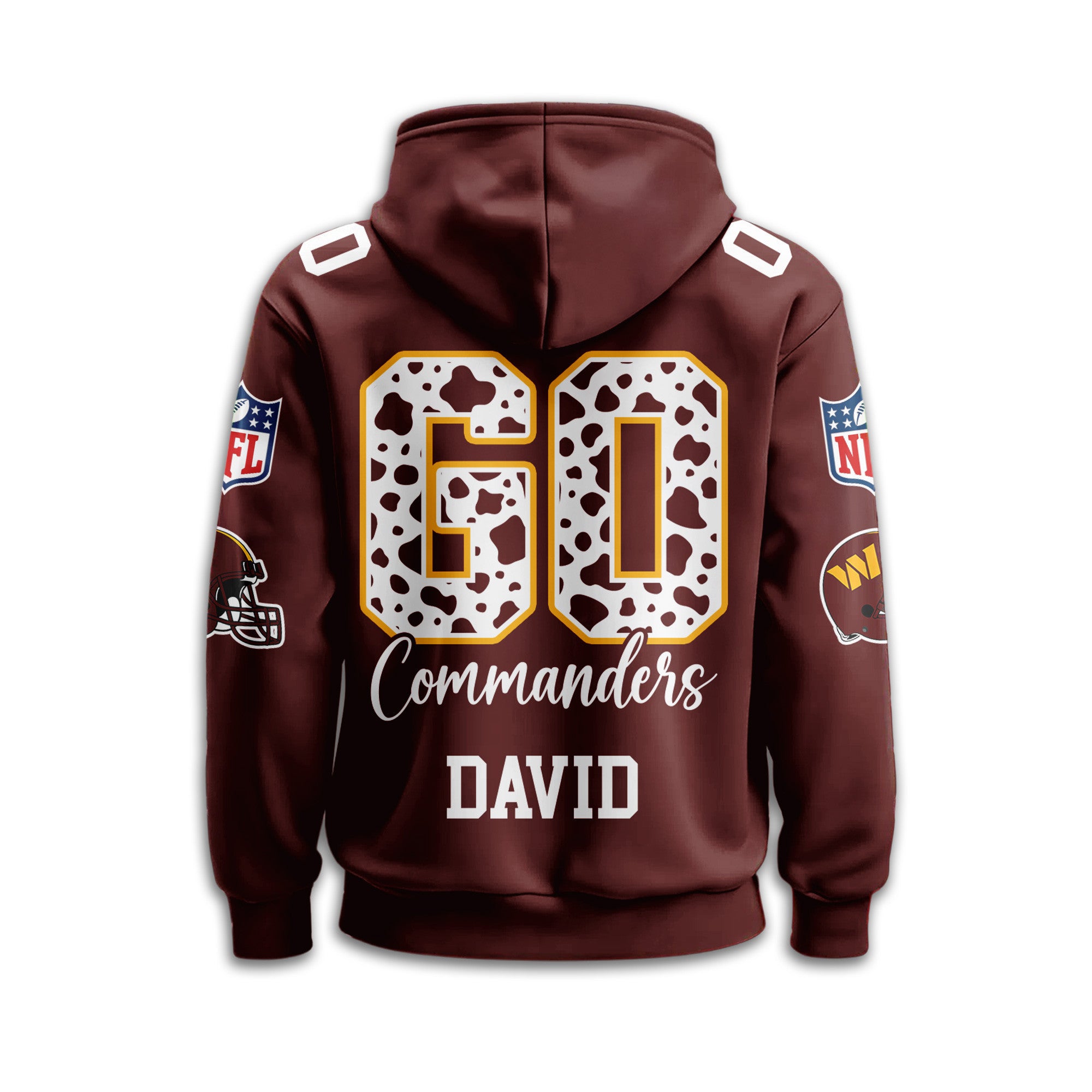 W.commanders | Premium  Custom Game Day Hoodie Nf1