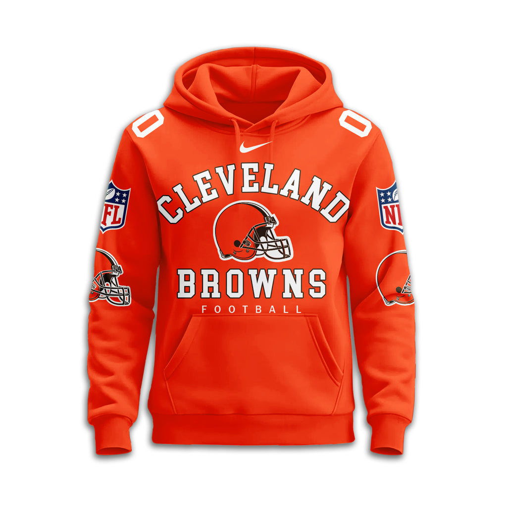 C.browns | Premium  Custom Game Day Hoodie Nf1