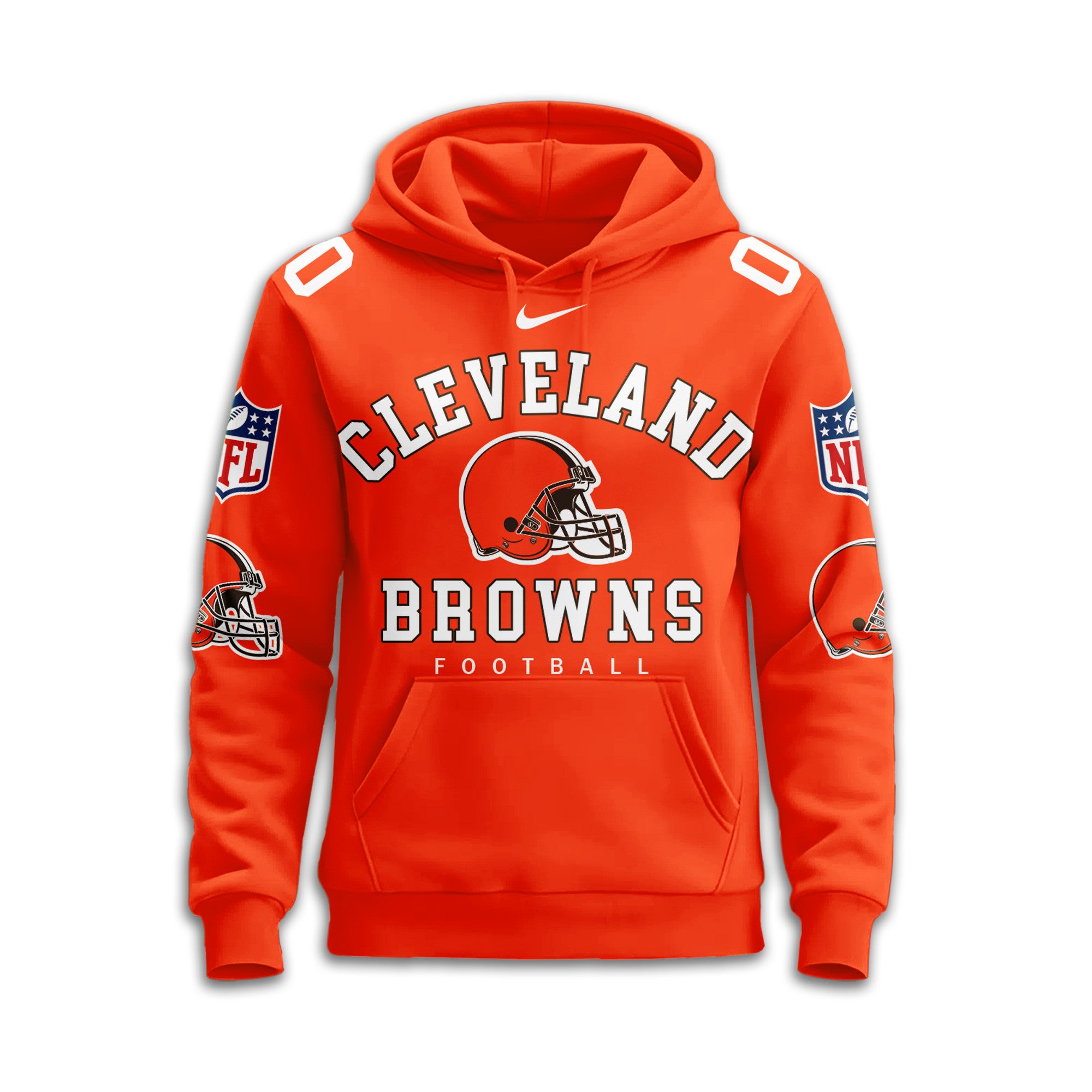 C.browns | Premium  Custom Game Day Hoodie Nf1