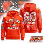C.browns | Premium  Custom Game Day Hoodie Nf1