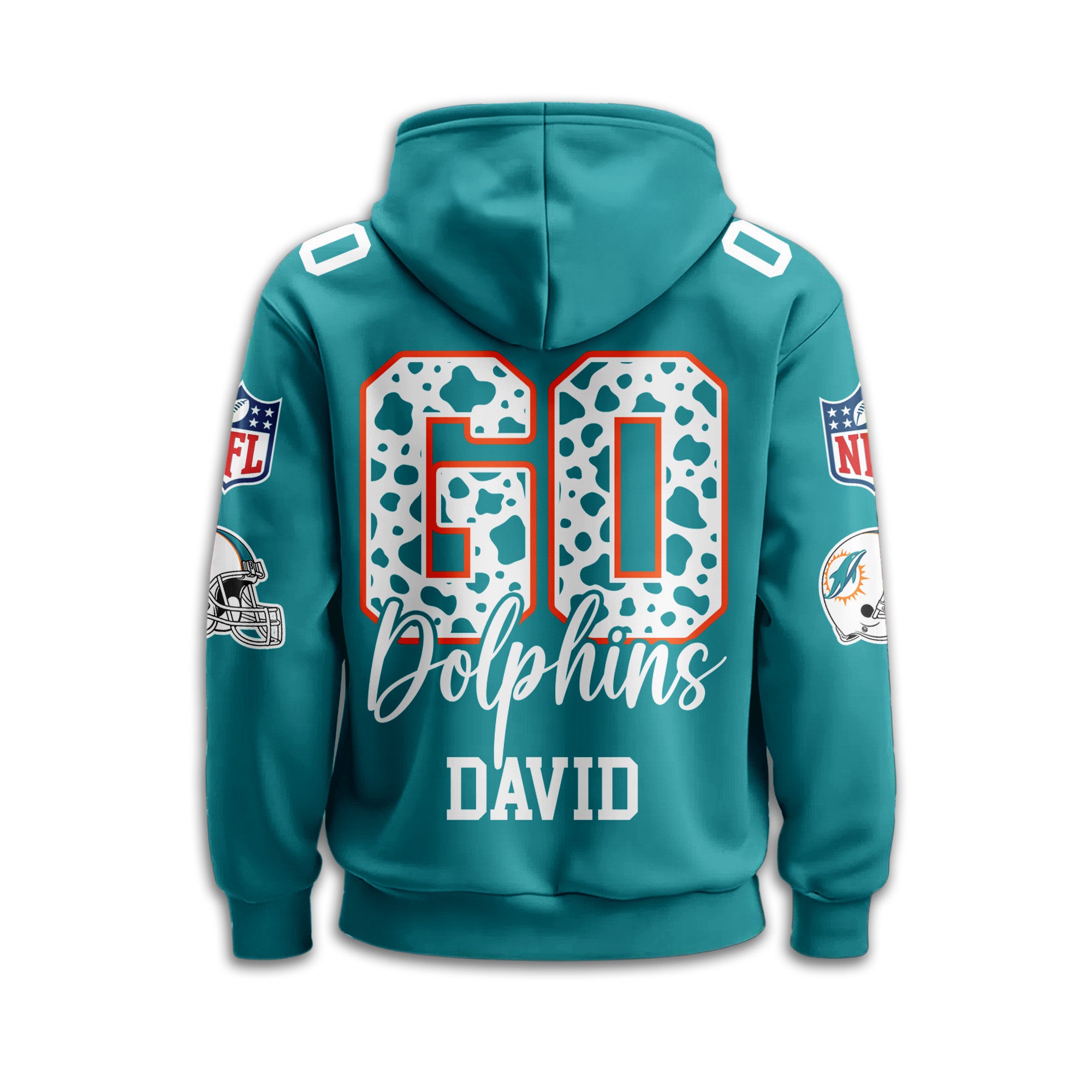 M.dolphins | Premium  Custom Game Day Hoodie Nf1