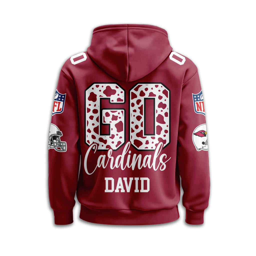 A.cardinals | Premium  Custom Game Day Hoodie Nf1