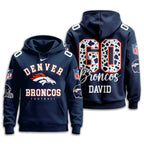 D.broncos | Premium  Custom Game Day Hoodie Nf1