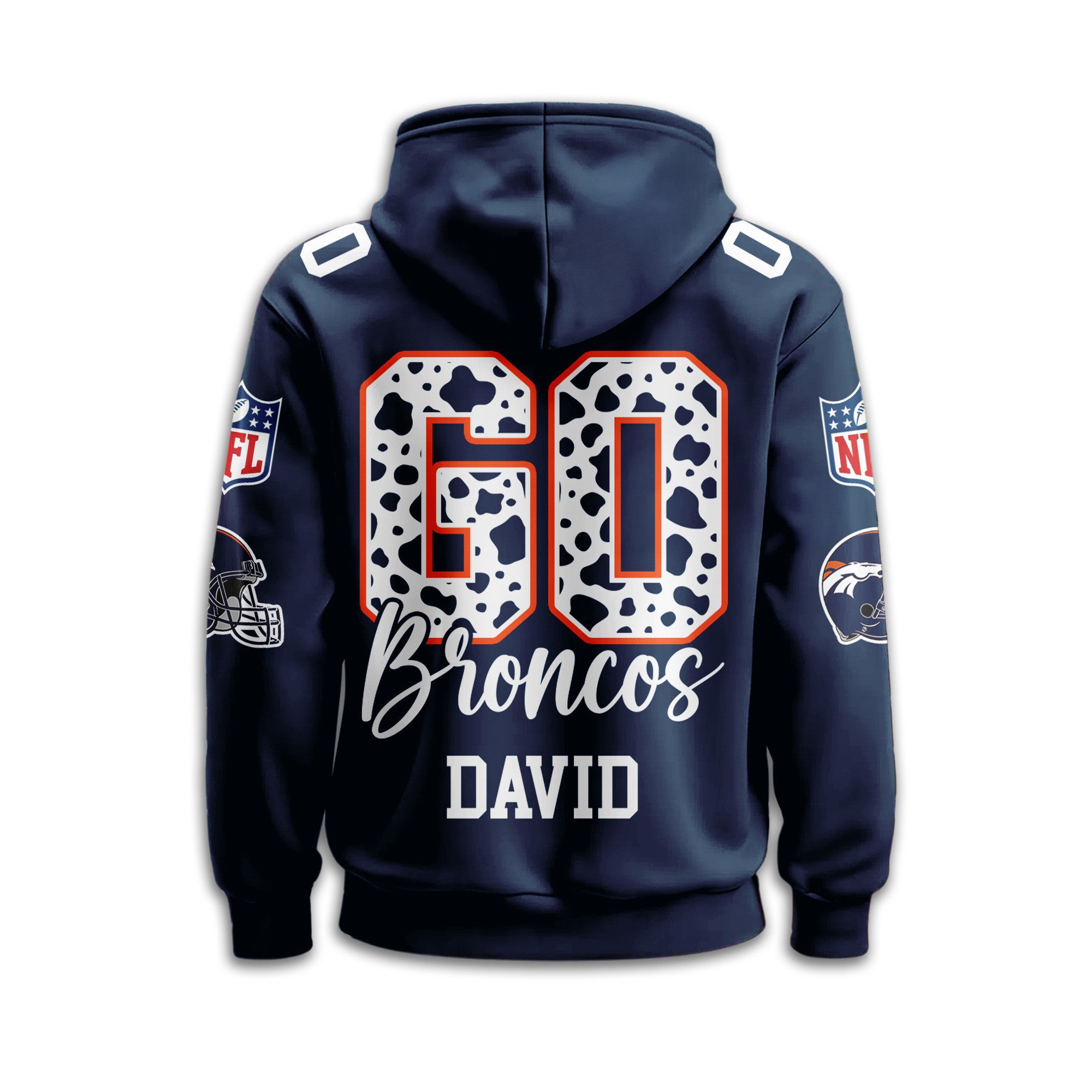 D.broncos | Premium  Custom Game Day Hoodie Nf1