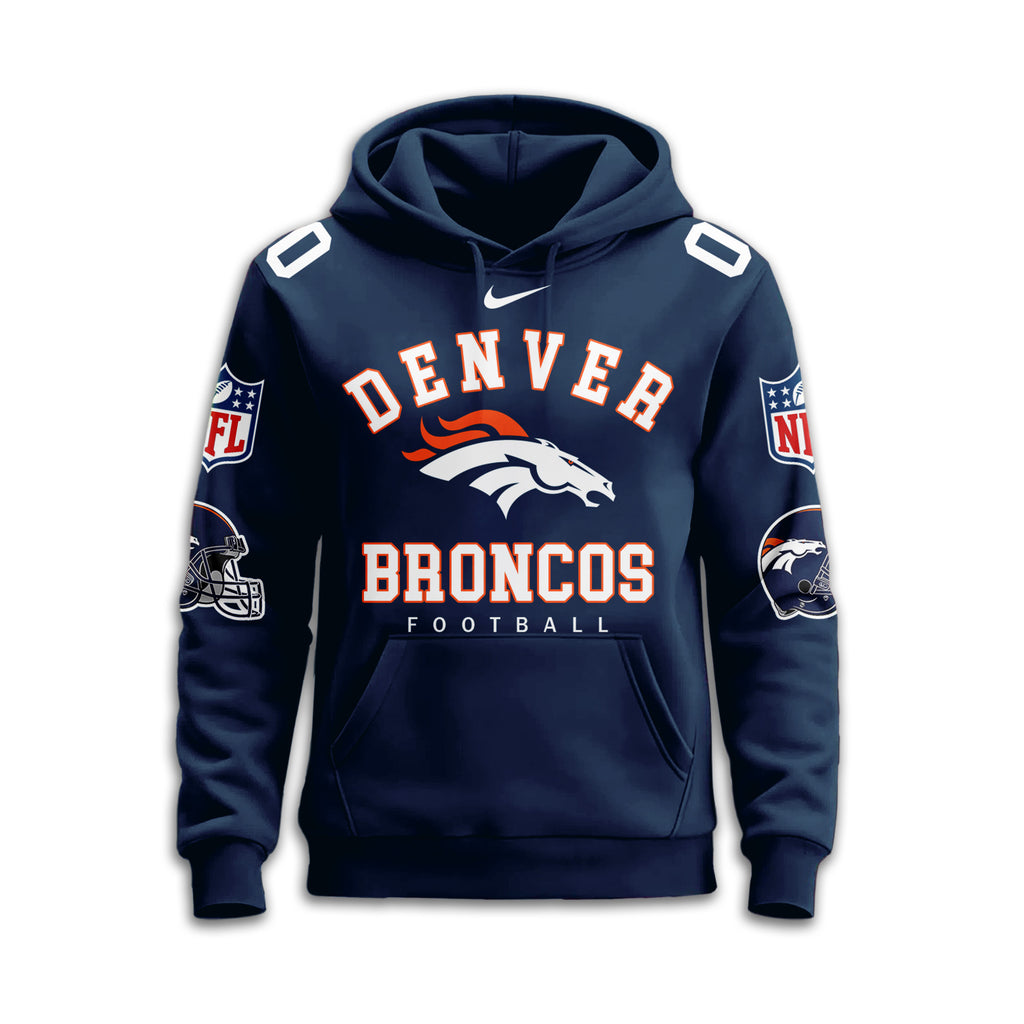 D.broncos | Premium  Custom Game Day Hoodie Nf1
