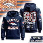 D.broncos | Premium  Custom Game Day Hoodie Nf1