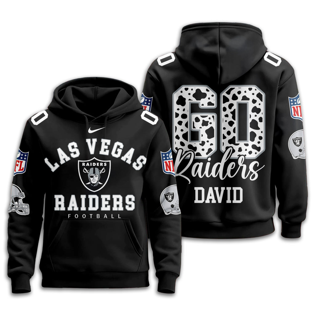 Lv.raiders | Premium  Custom Game Day Hoodie Nf1