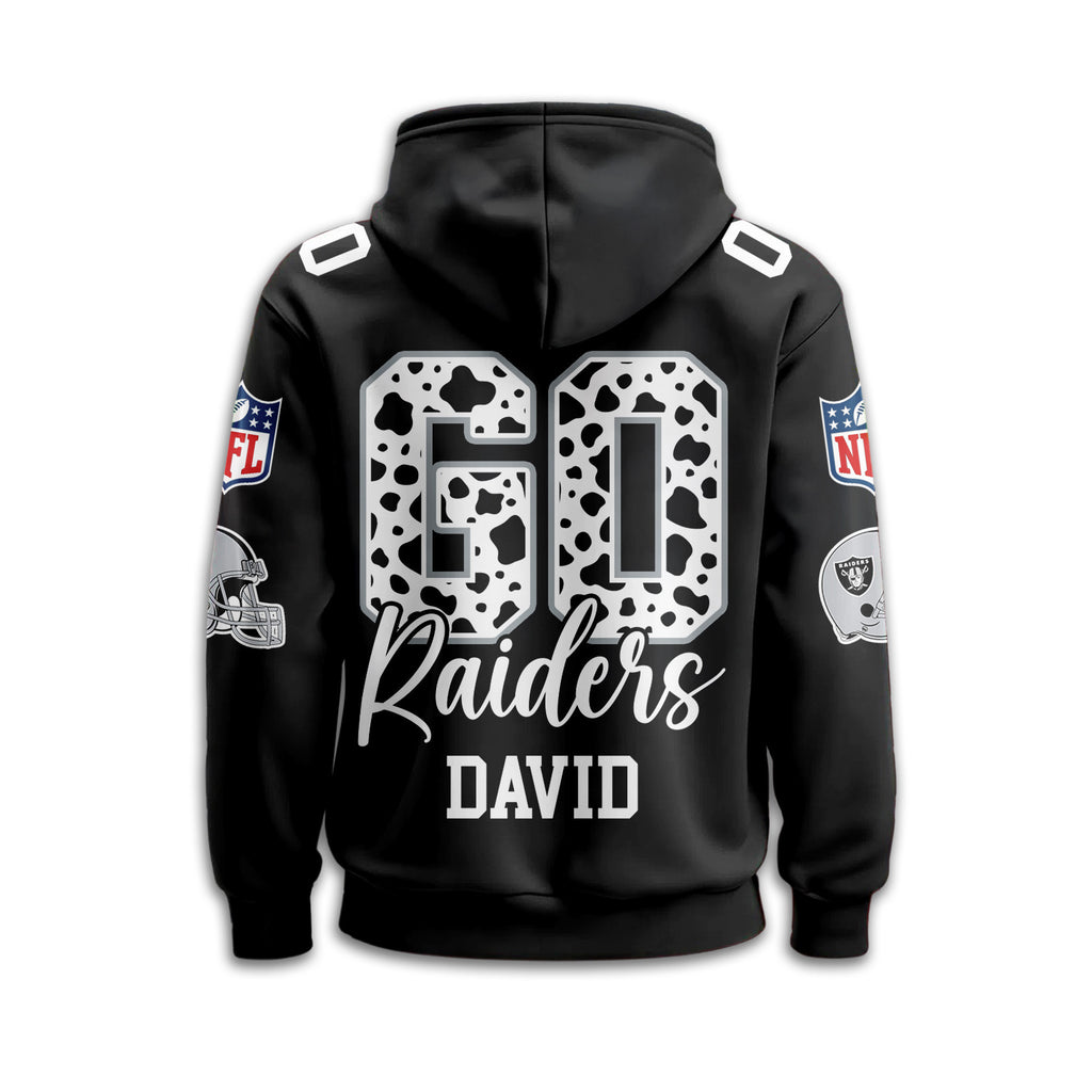 Lv.raiders | Premium  Custom Game Day Hoodie Nf1