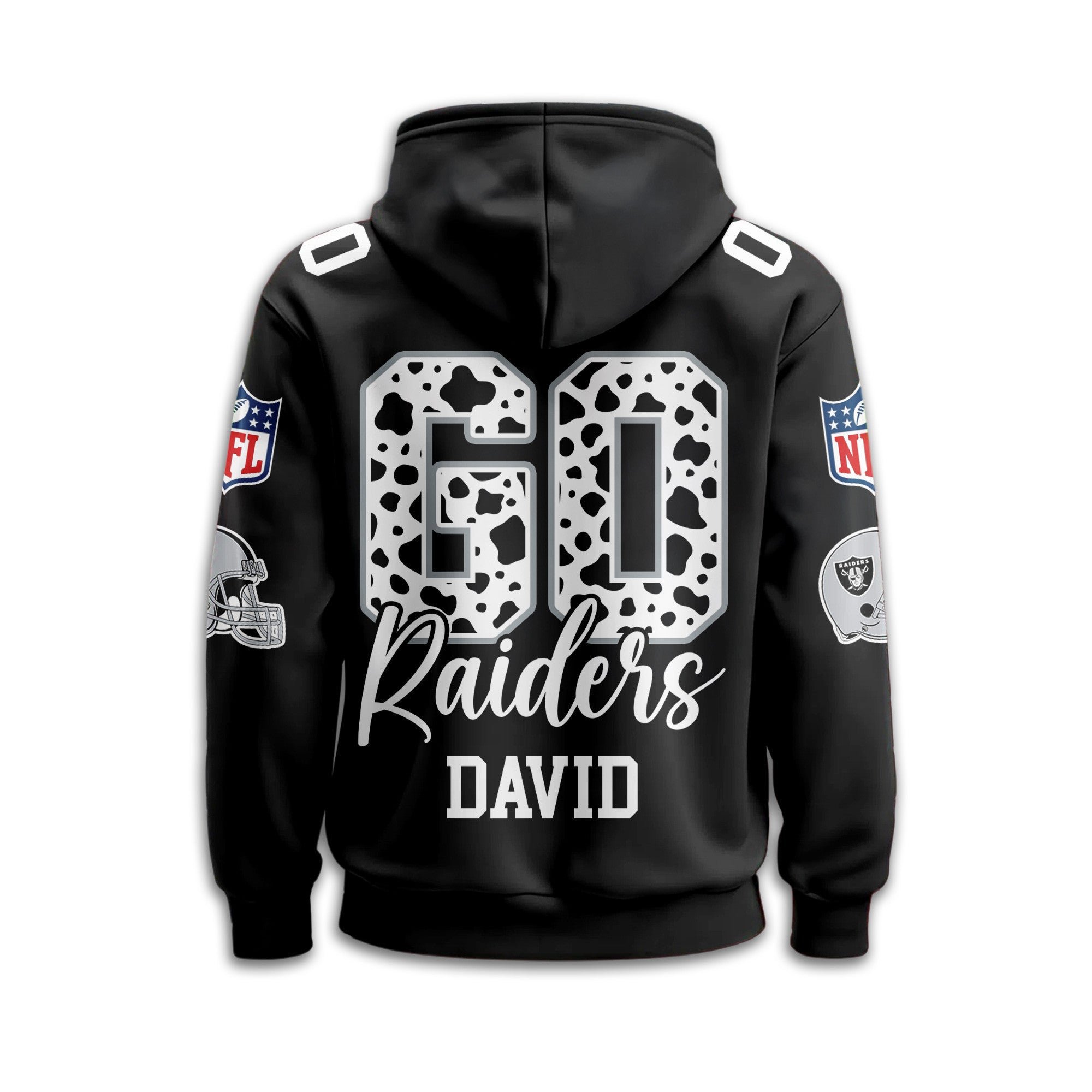 Lv.raiders | Premium  Custom Game Day Hoodie Nf1