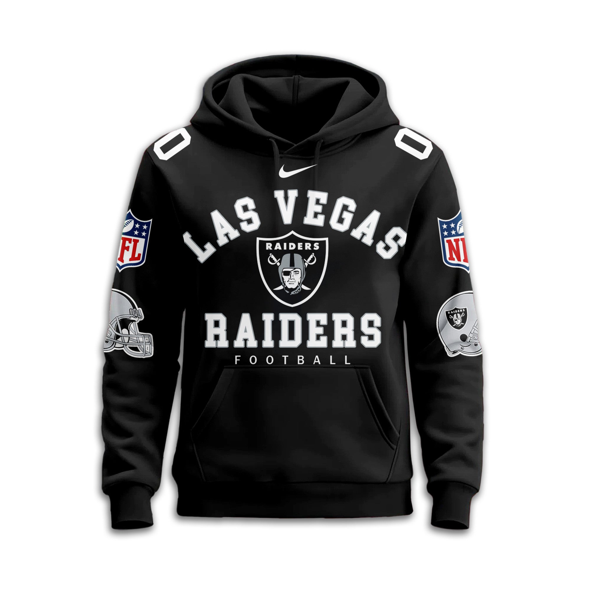 Lv.raiders | Premium  Custom Game Day Hoodie Nf1