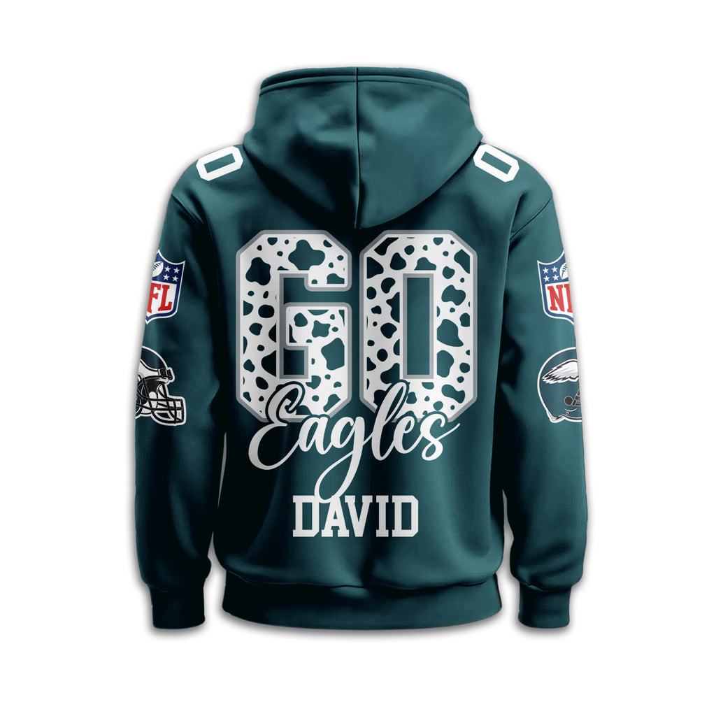 P.eagles | Premium  Custom Game Day Hoodie Nf1