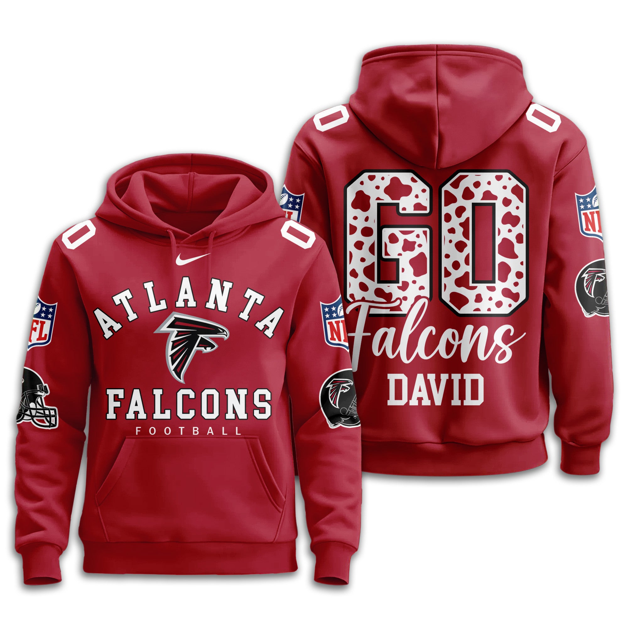 A.falcons | Premium  Custom Game Day Hoodie Nf1