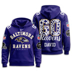 B.ravens | Premium  Custom Game Day Hoodie Nf1