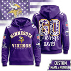 M.vikings | Premium  Custom Game Day Hoodie Nf1