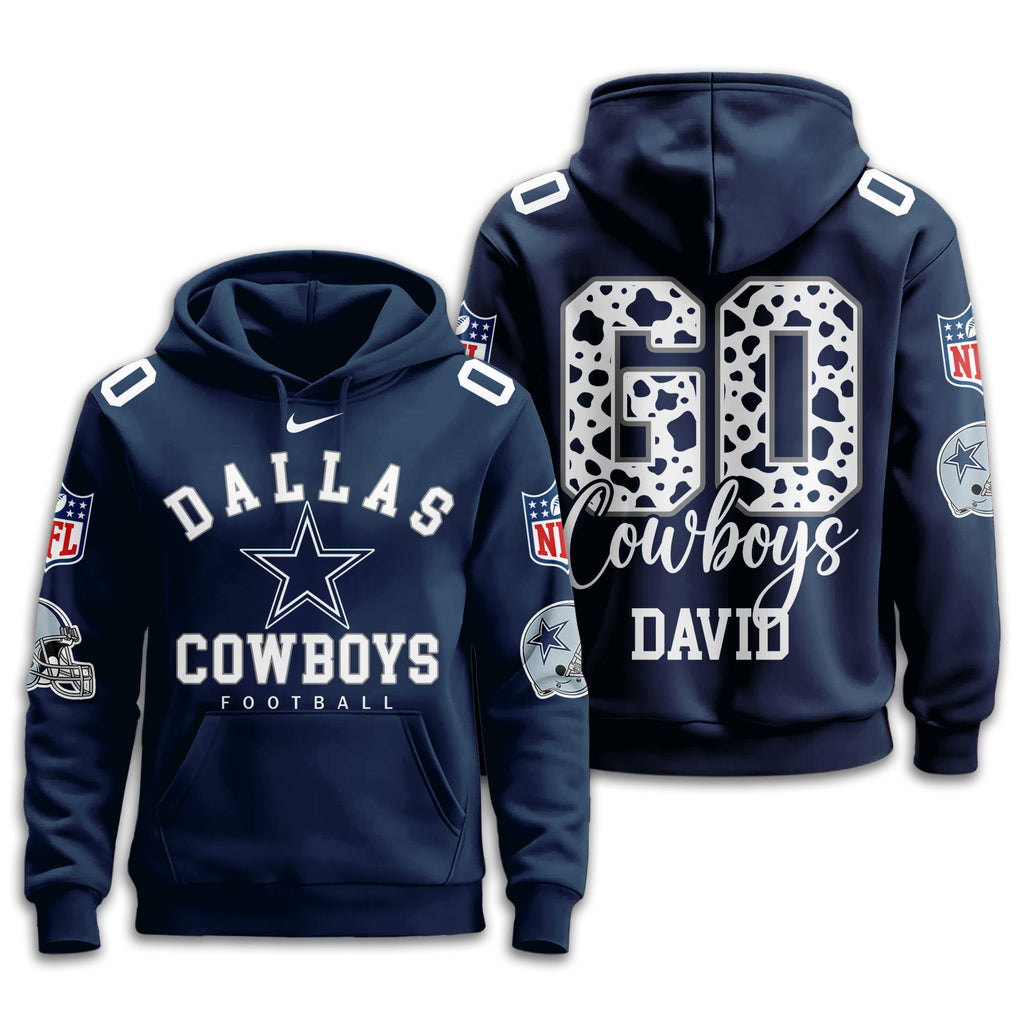 D.cowboys | Premium  Custom Game Day Hoodie Nf1