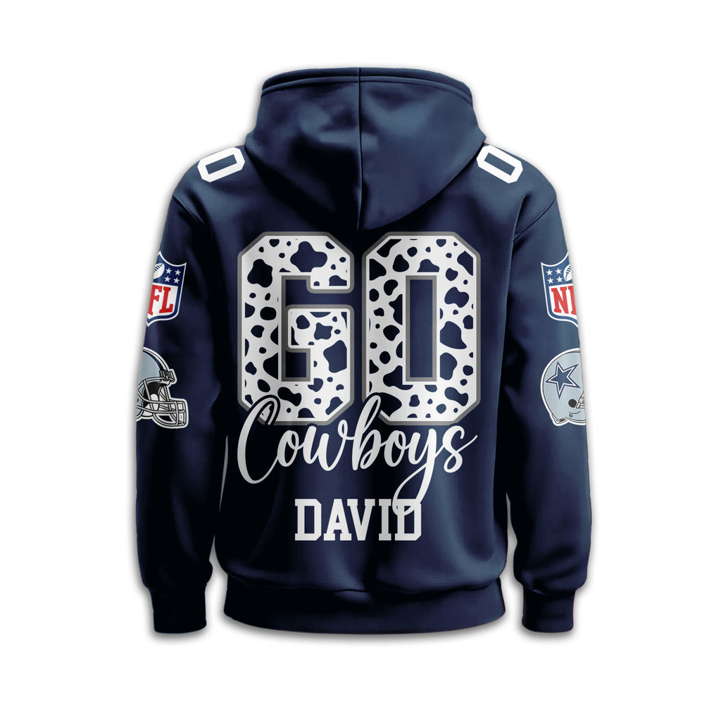 D.cowboys | Premium  Custom Game Day Hoodie Nf1