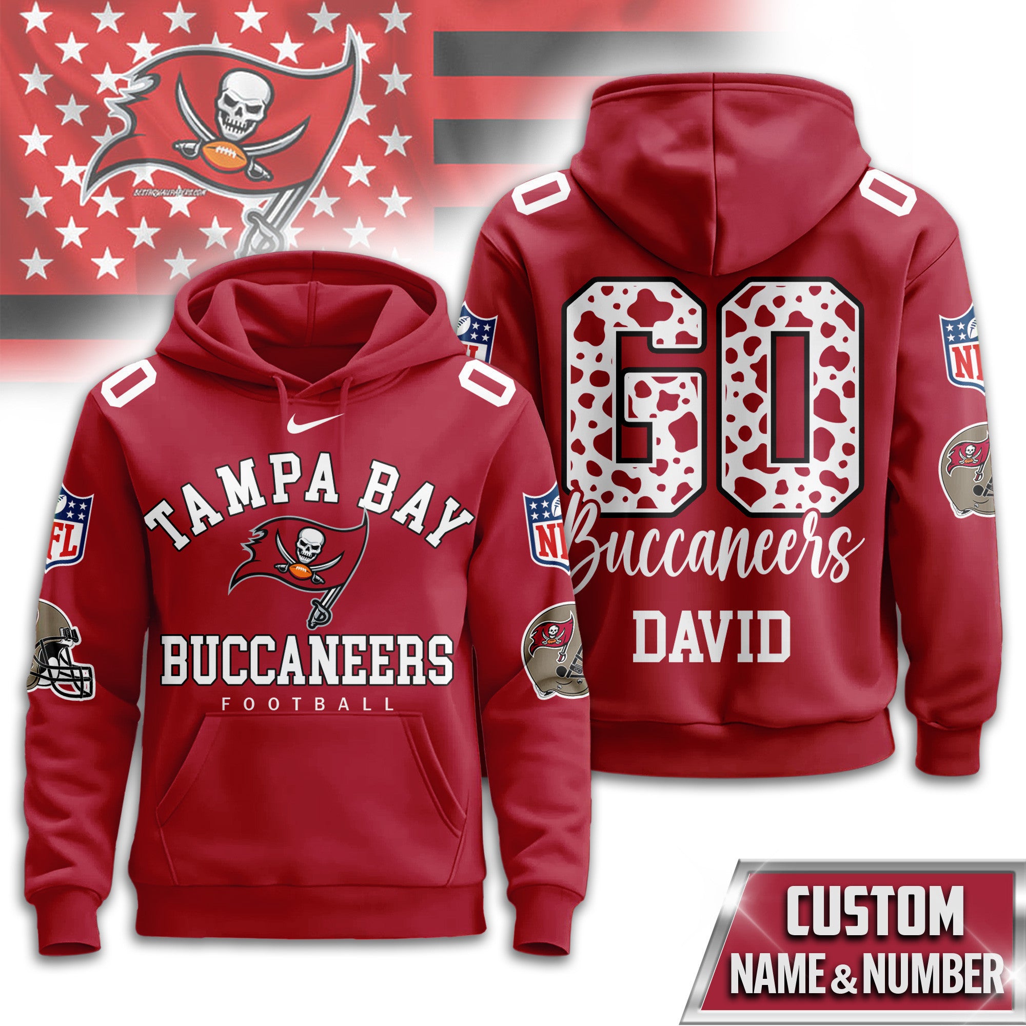 Tb.buccaneers | Premium  Custom Game Day Hoodie Nf1
