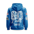 D.lions | Premium  Custom Game Day Hoodie Nf1