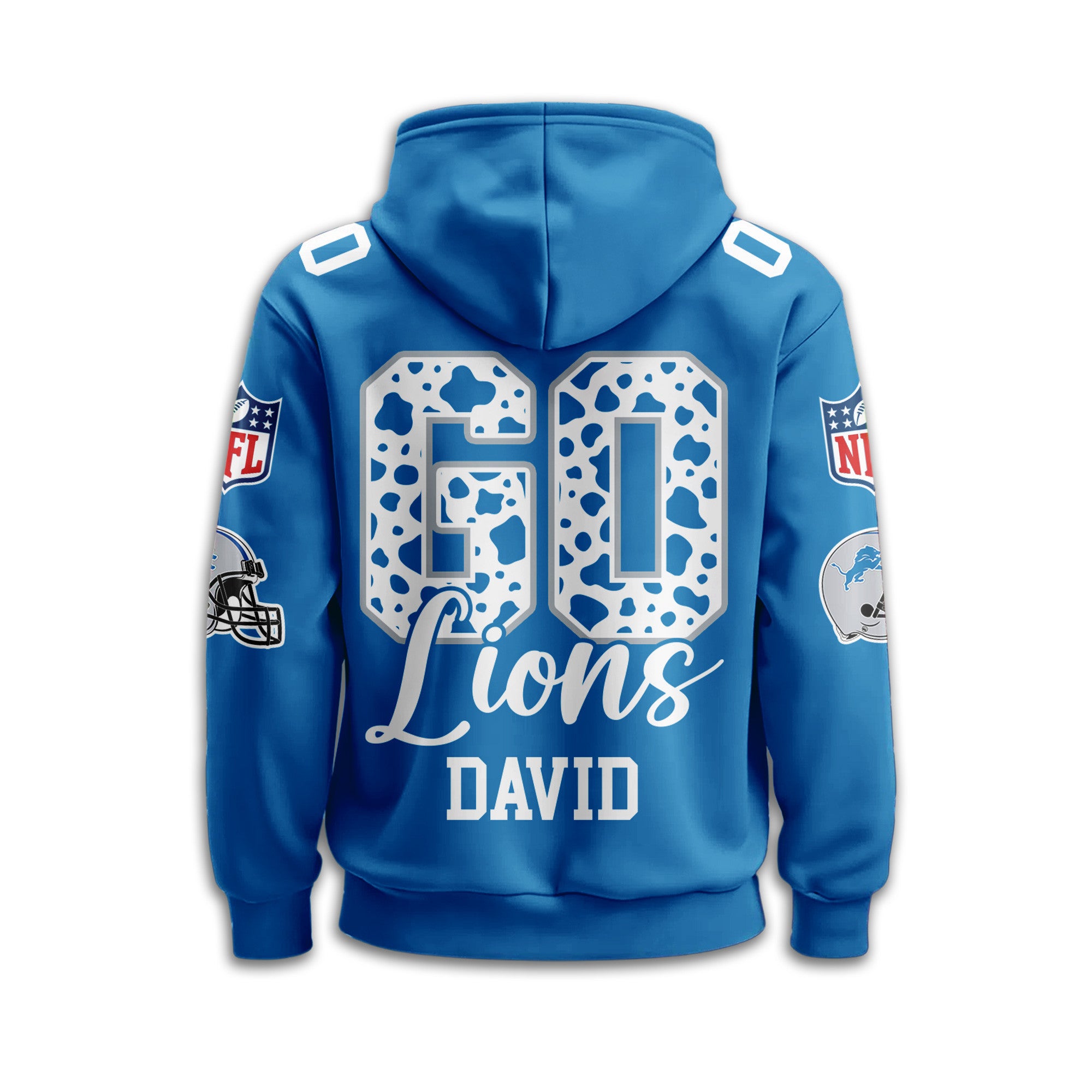 D.lions | Premium  Custom Game Day Hoodie Nf1