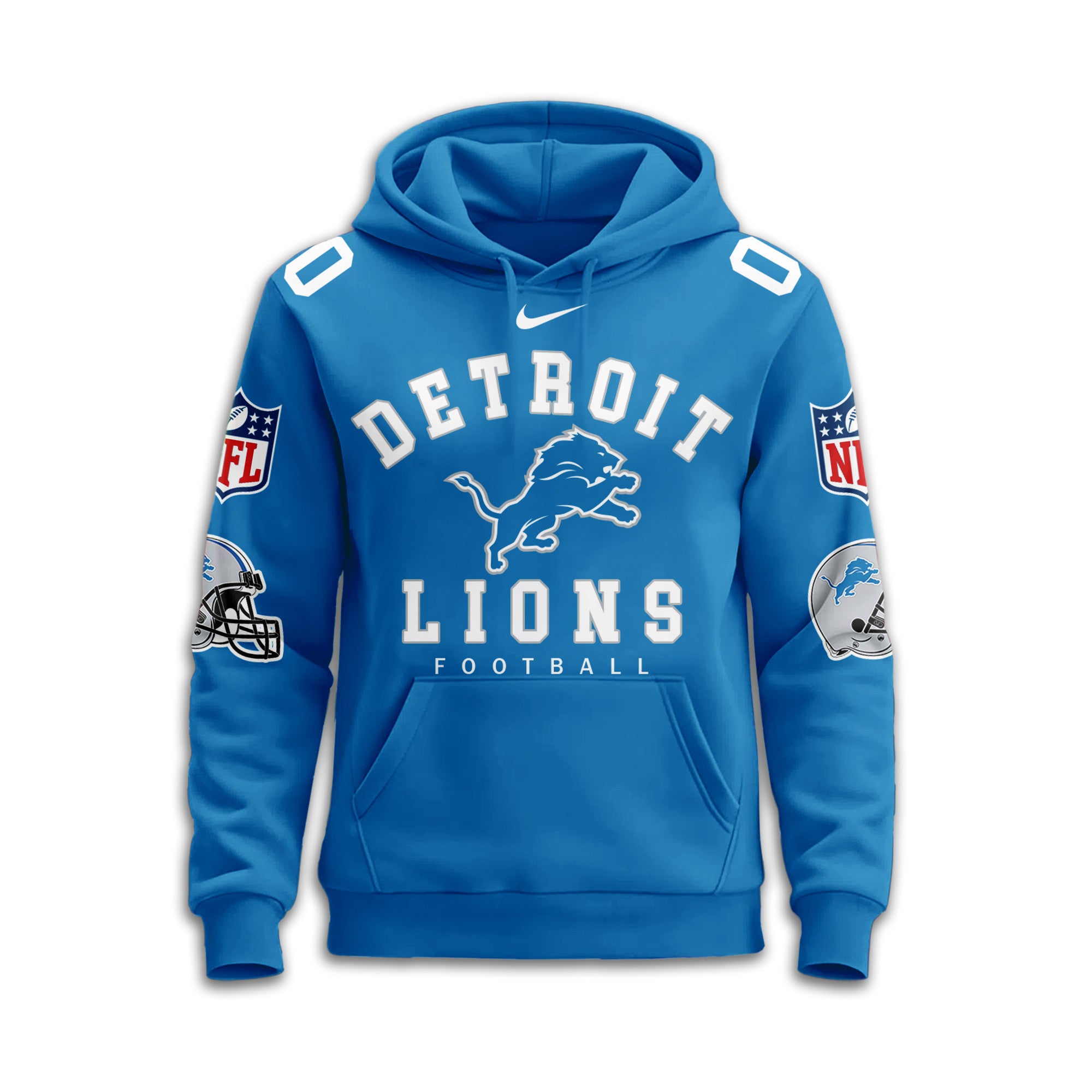 D.lions | Premium  Custom Game Day Hoodie Nf1