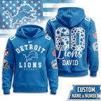 D.lions | Premium  Custom Game Day Hoodie Nf1