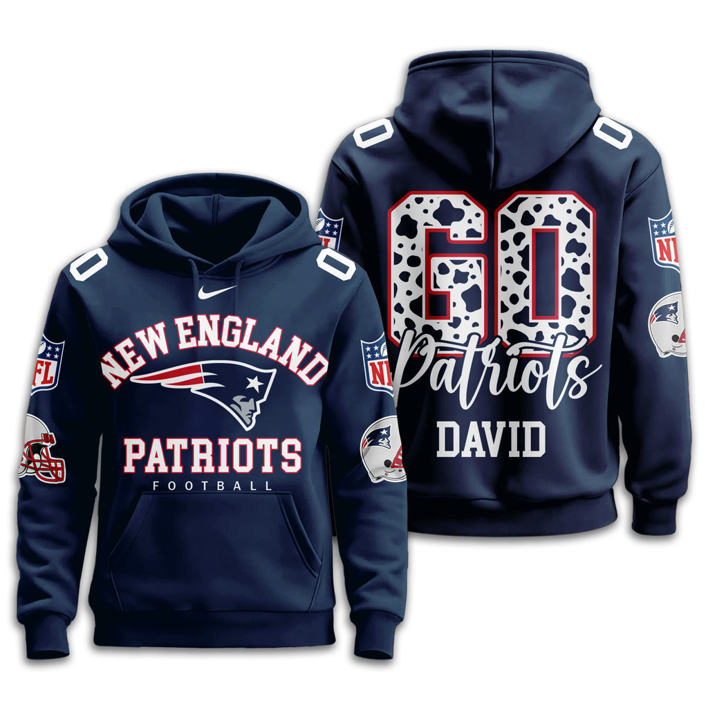 Ne.patriots | Premium  Custom Game Day Hoodie Nf1