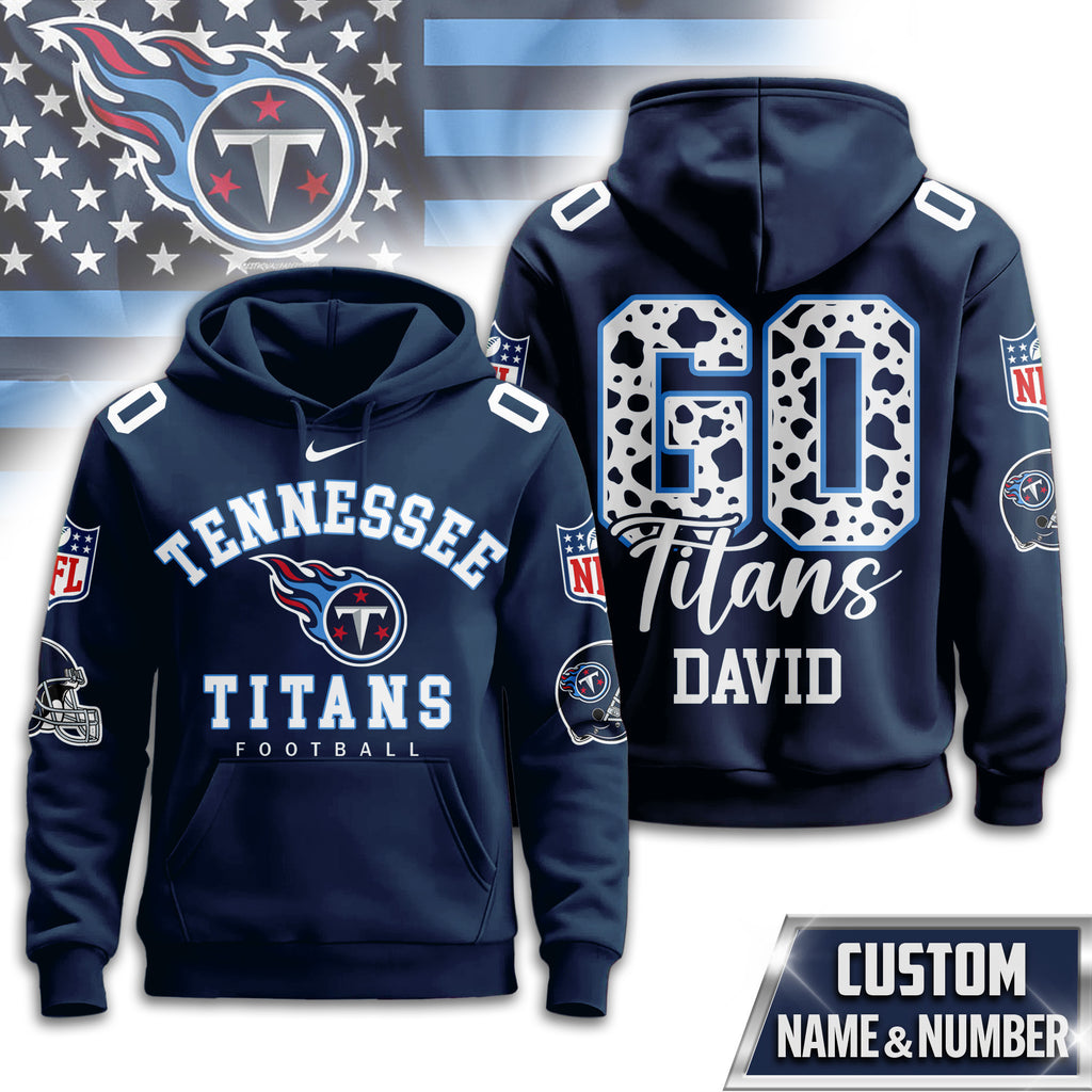T.titans | Premium  Custom Game Day Hoodie Nf1
