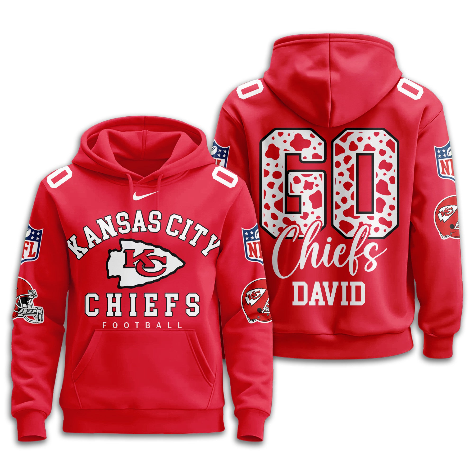Kc.chiefs | Premium  Custom Game Day Hoodie Nf1