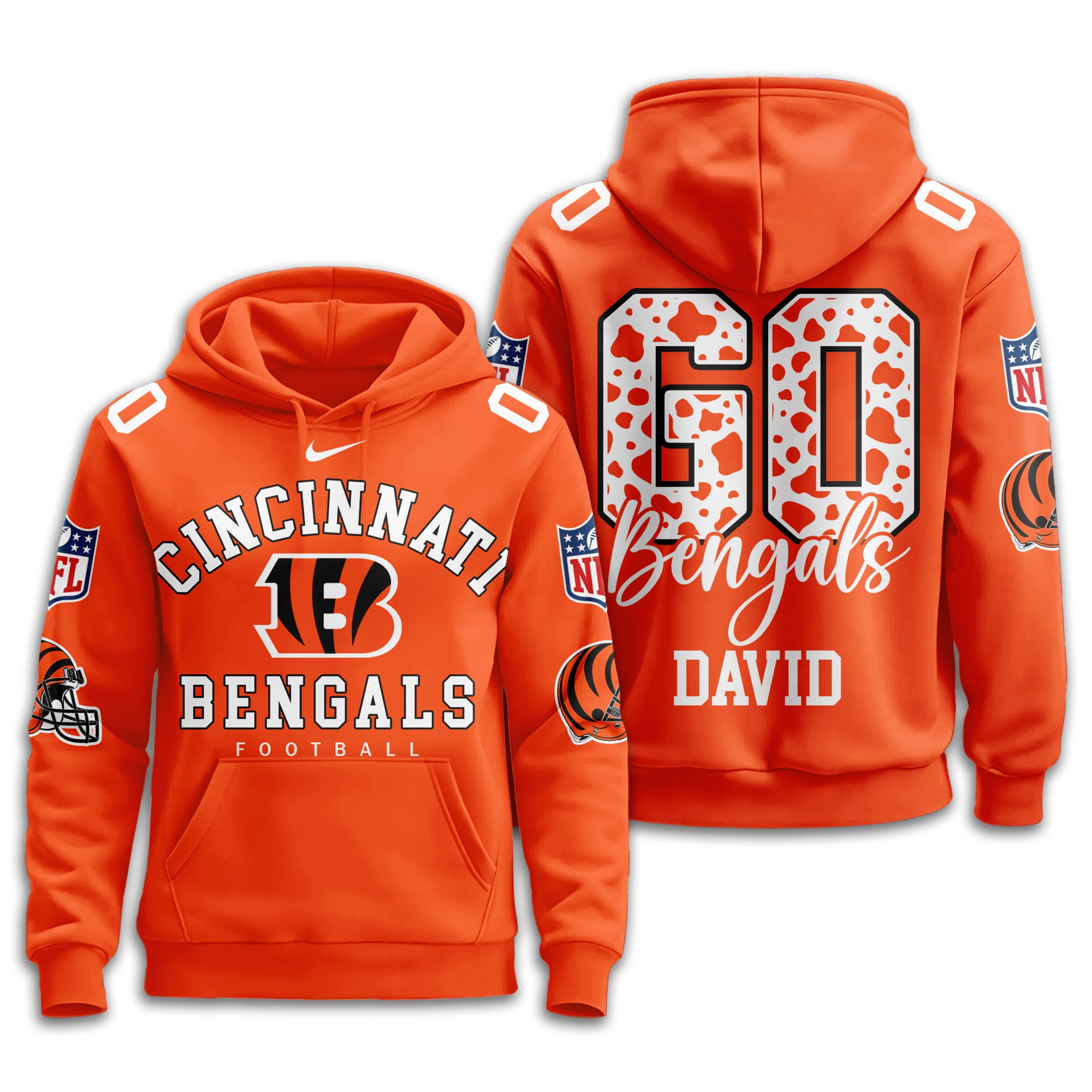 C.bengals | Premium  Custom Game Day Hoodie Nf1