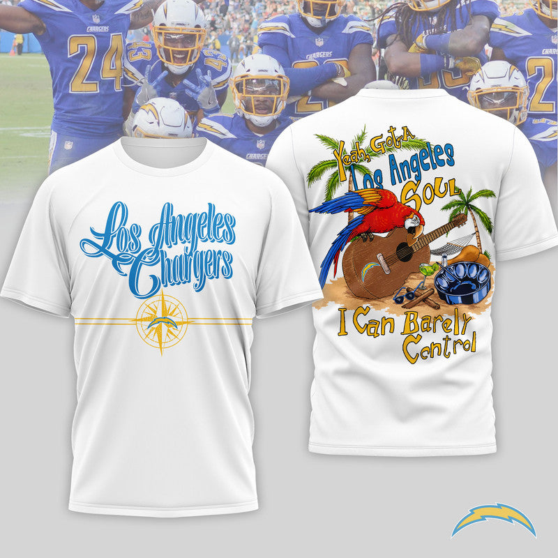 La.chargers | Premium  Jimmy Buffett Summer 3d Shirt Nf1