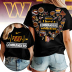 W.commanders | Premium .n.f.l. Heartbeat Fan Spirit 3d Shirt