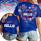 B.bills | Premium .n.f.l. Heartbeat Fan Spirit 3d Shirt