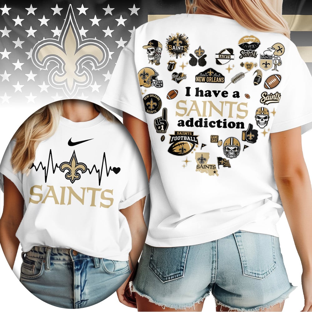 No. Saints | Premium .n.f.l. Heartbeat Fan Spirit 3d Shirt