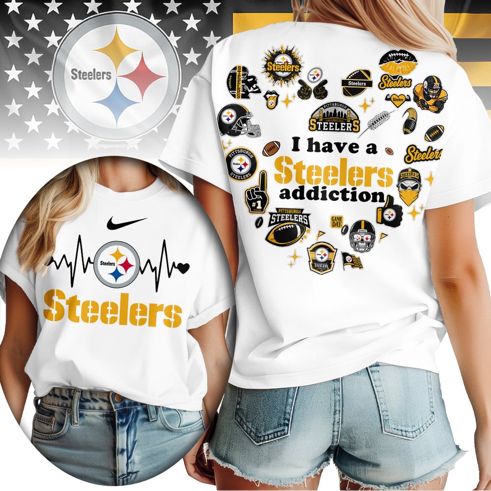 P.steelers | Premium .n.f.l. Heartbeat Fan Spirit 3d Shirt
