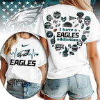 P.eagles | Premium .n.f.l. Heartbeat Fan Spirit 3d Shirt