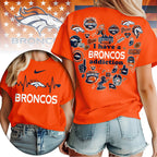 D.broncos | Premium .n.f.l. Heartbeat Fan Spirit 3d Shirt