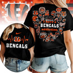 C.bengals | Premium .n.f.l. Heartbeat Fan Spirit 3d Shirt