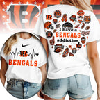 C.bengals | Premium .n.f.l. Heartbeat Fan Spirit 3d Shirt